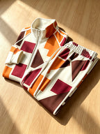 Men's Stand Collar Zip-Up Jacket and Pants Set product image 9