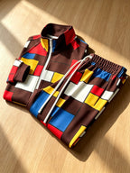 Men's Stand Collar Zip-Up Jacket and Pants Set product image 10