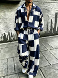 Men's Resort Print Long Sleeve Shirt and Pants Set product image 1