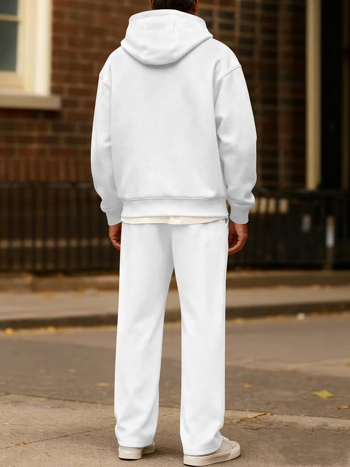 Men's Colorblock Half-Zip Hoodie & Pants Set