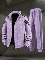 Men's Striped Long Sleeve Sportswear Set product image 13