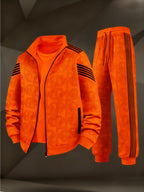 Men's Striped Long Sleeve Sportswear Set product image 5