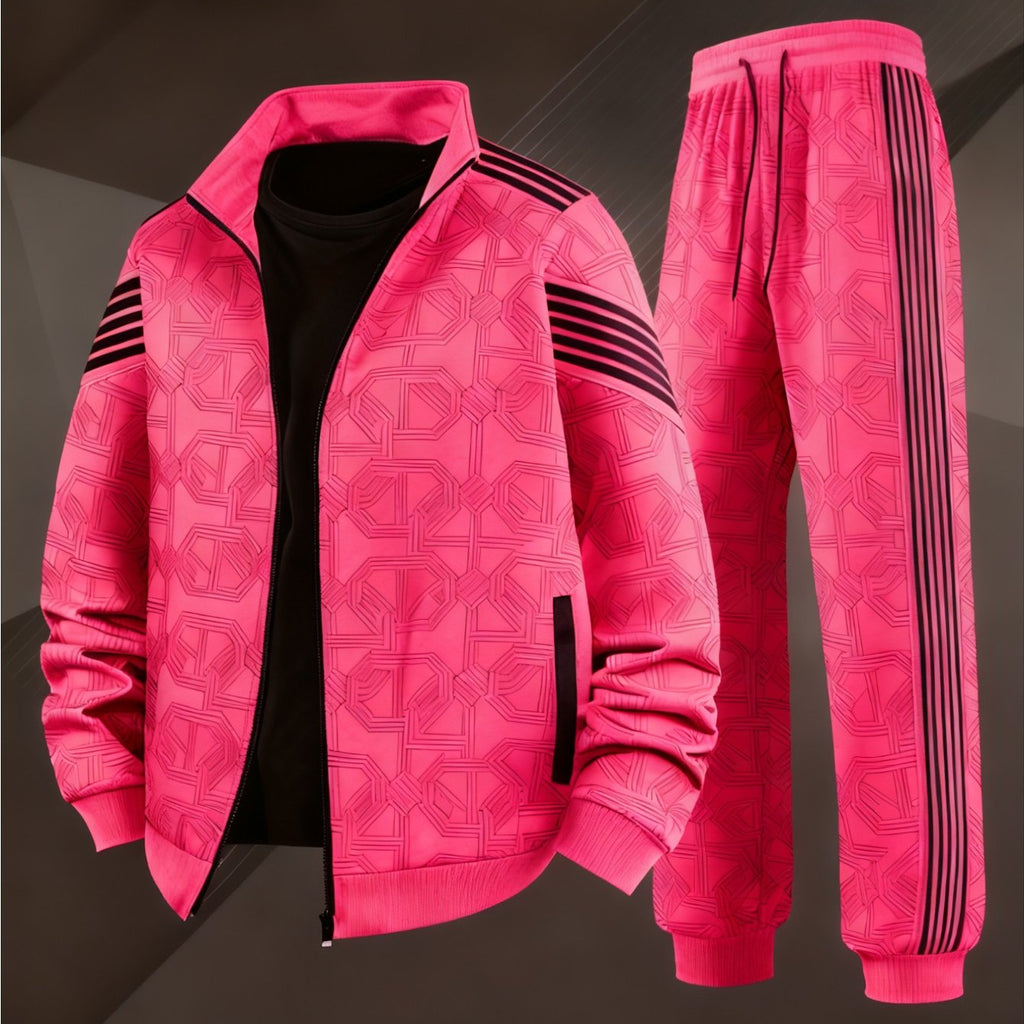 Men's Striped Long Sleeve Sportswear Set product image 8