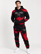 Milano Geometric Men's Hoodie & Jogger Set