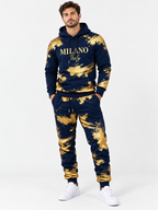 Milano Geometric Men's Hoodie & Jogger Set