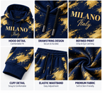 Milano Geometric Men's Hoodie & Jogger Set